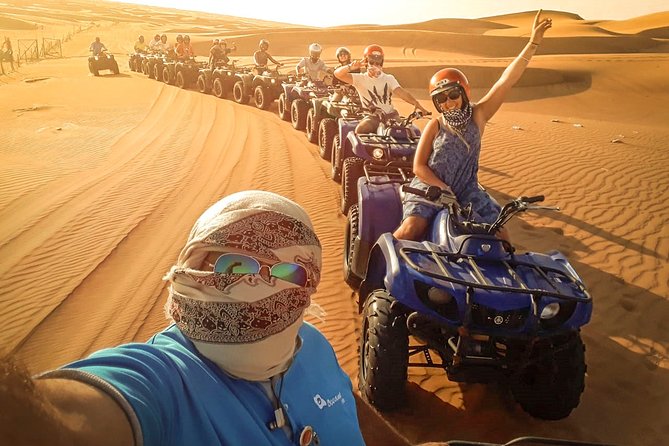 Evening Desert Safari With Quad Bike